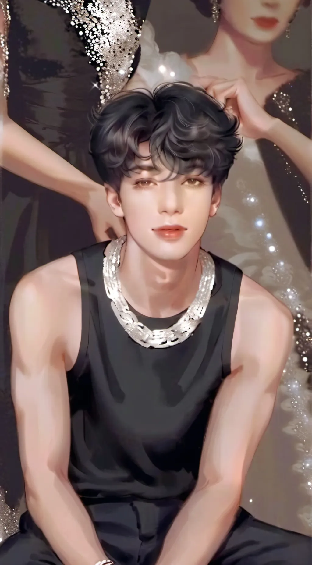 ai character: Mat background