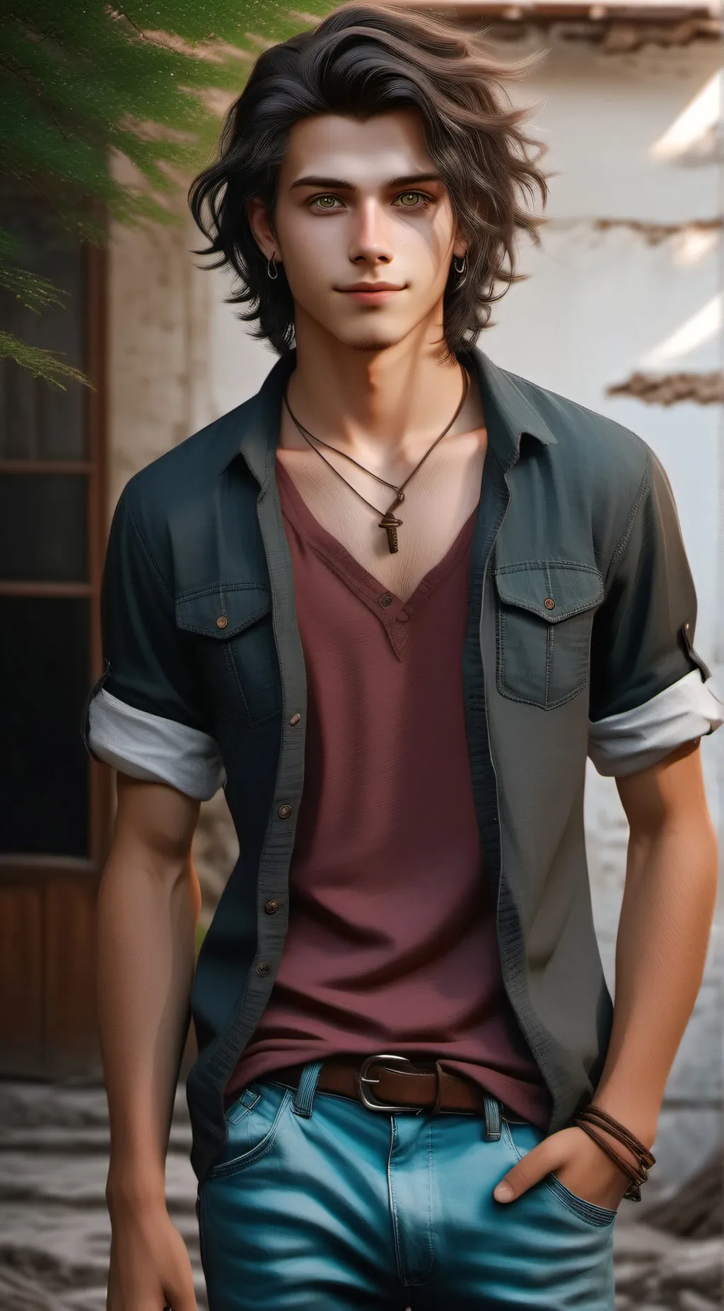 ai character: Alex background