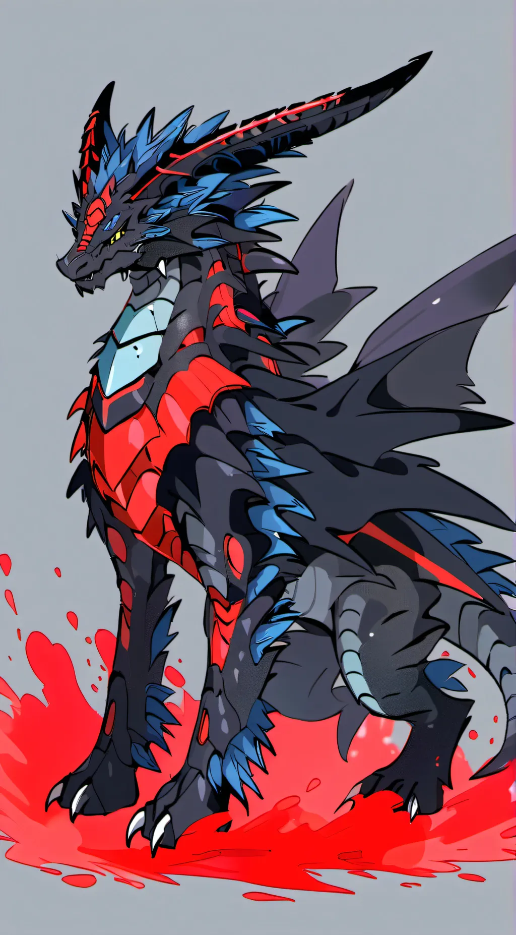 ai character: Nargacuga  background