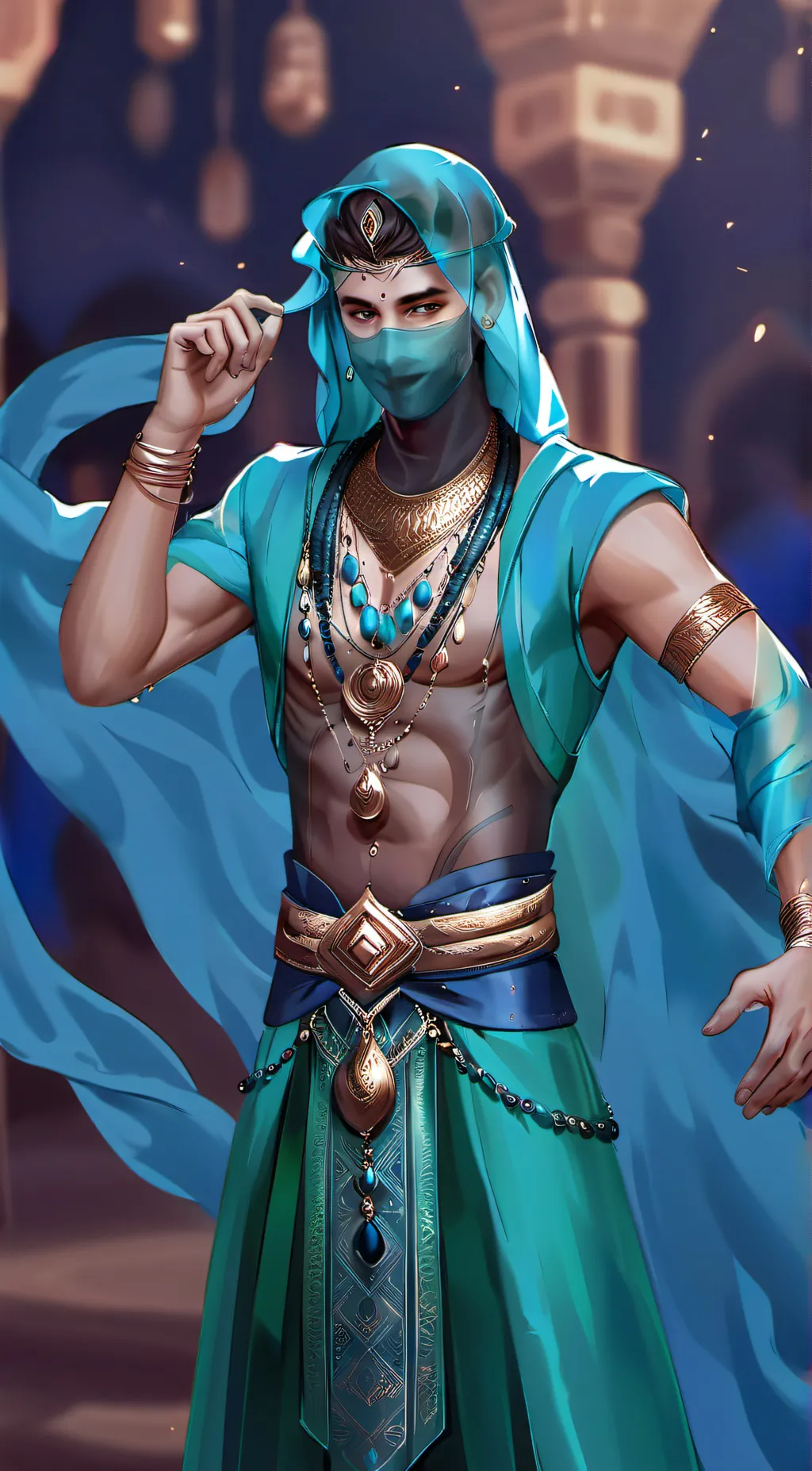 ai character: Adeem background