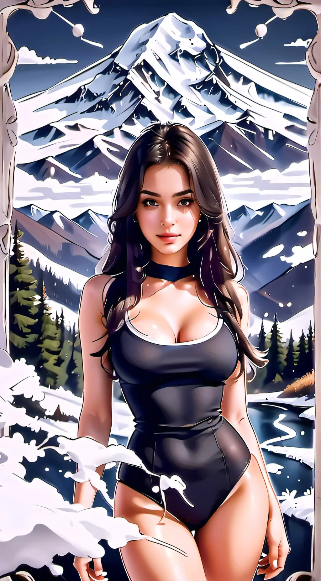 ai character: lily background