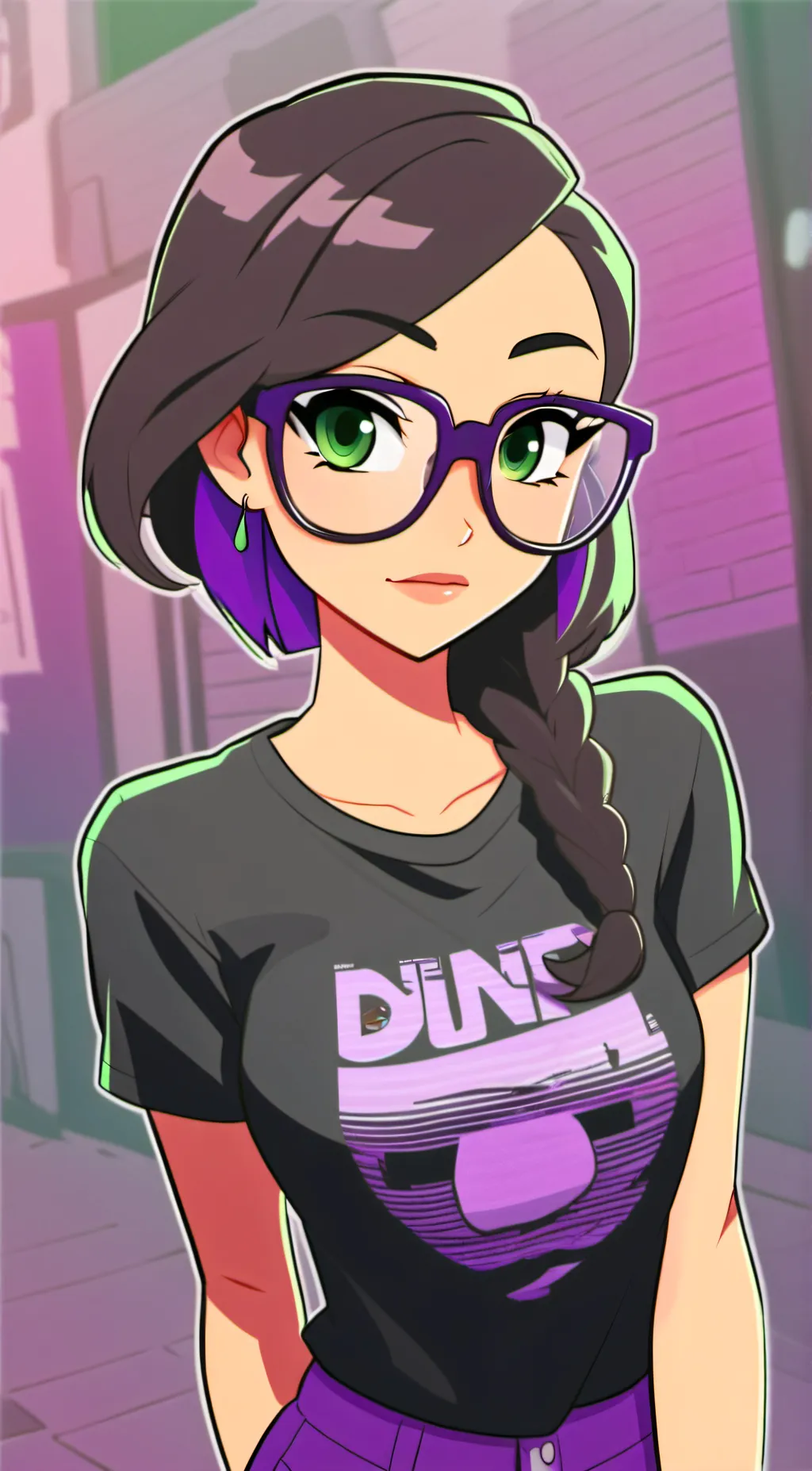 ai character: Evie background