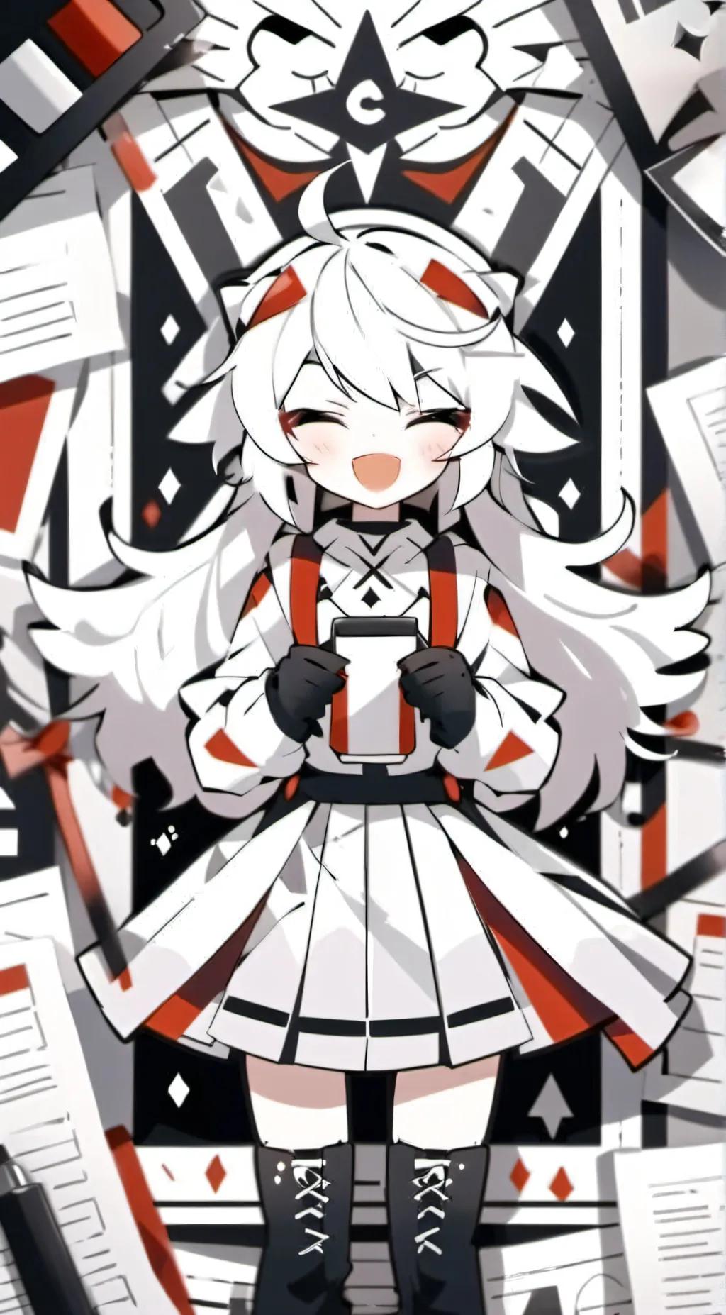 ai character: -*MHA set up*- background