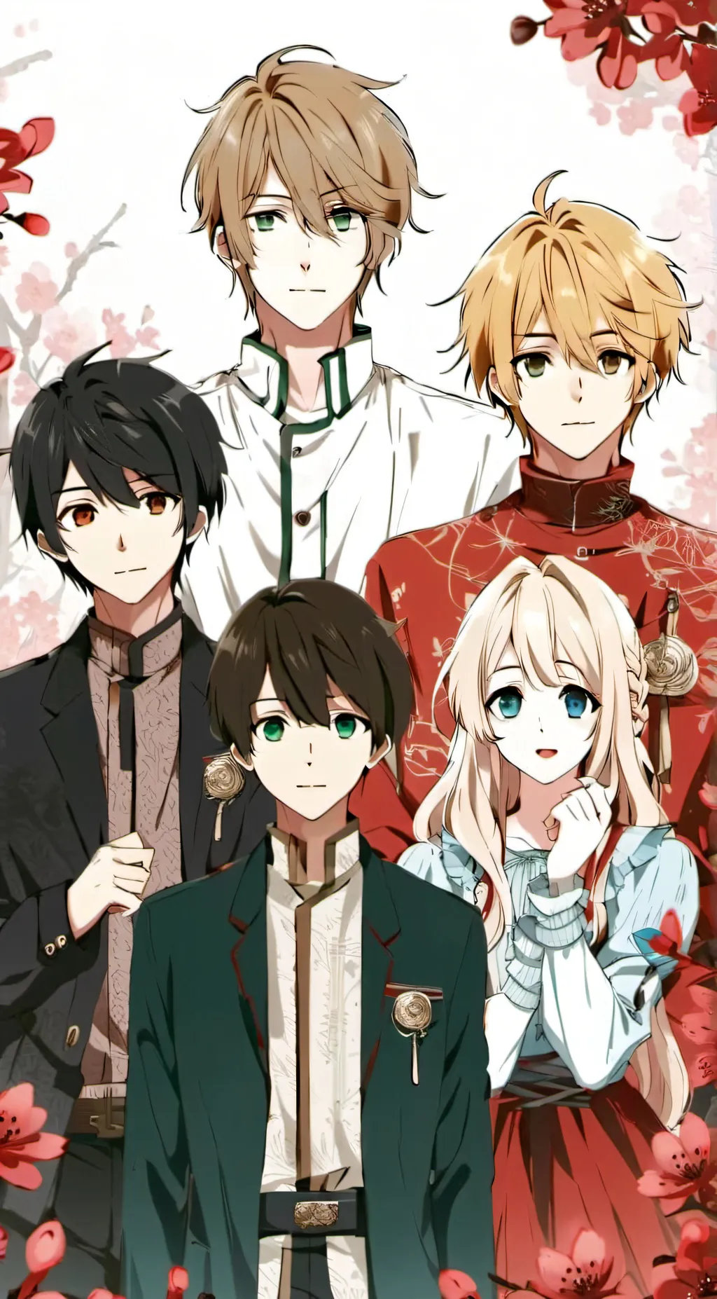 ai character: Royal Family~~~~~~ background
