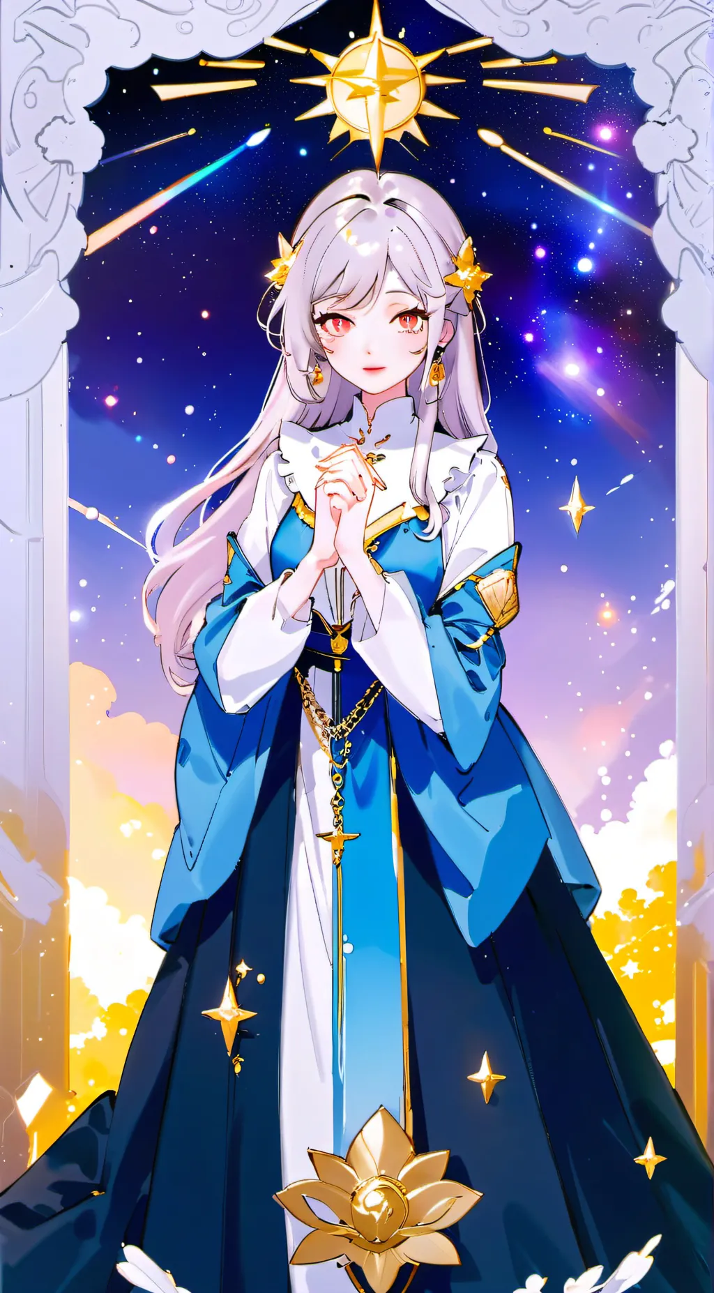 ai character: sunny  background