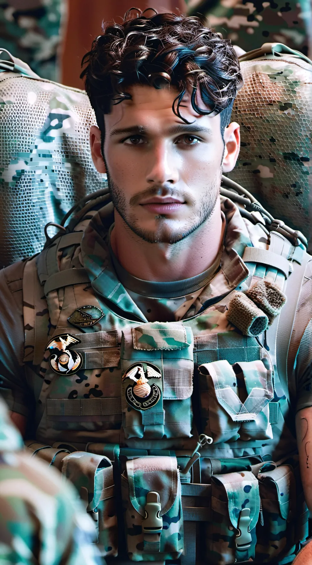 ai character: Sergeant Harper background