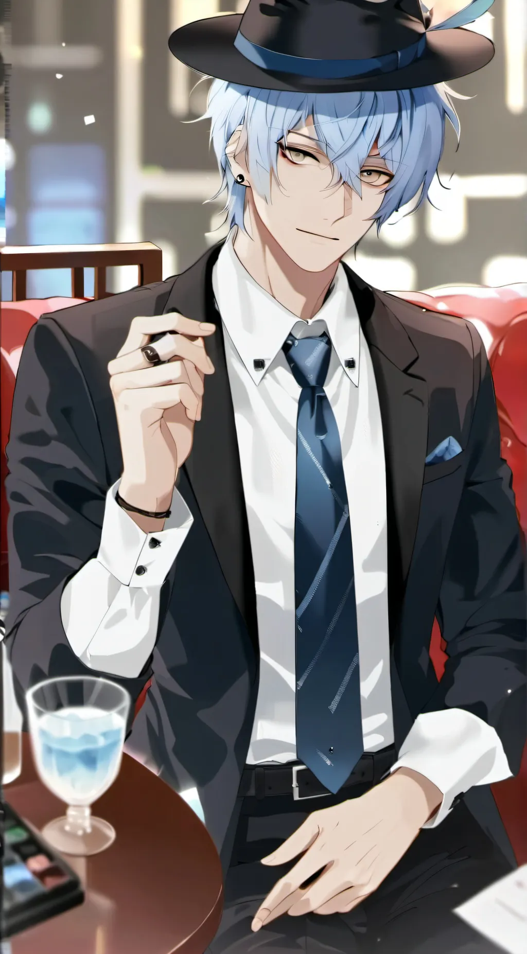 ai character: Mafia boss Wally background