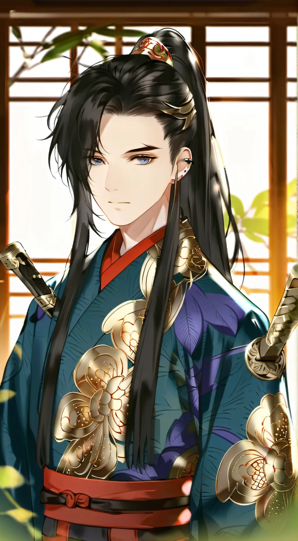ai character: Giyuu Tomioka background