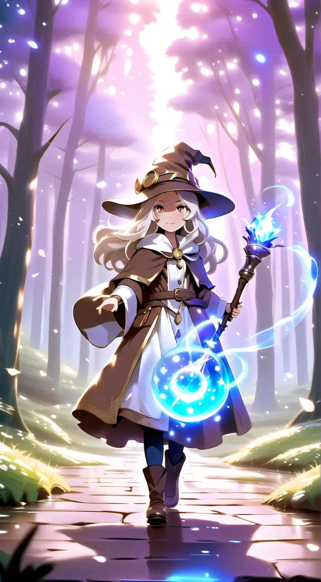 ai character: Latte Cookie background