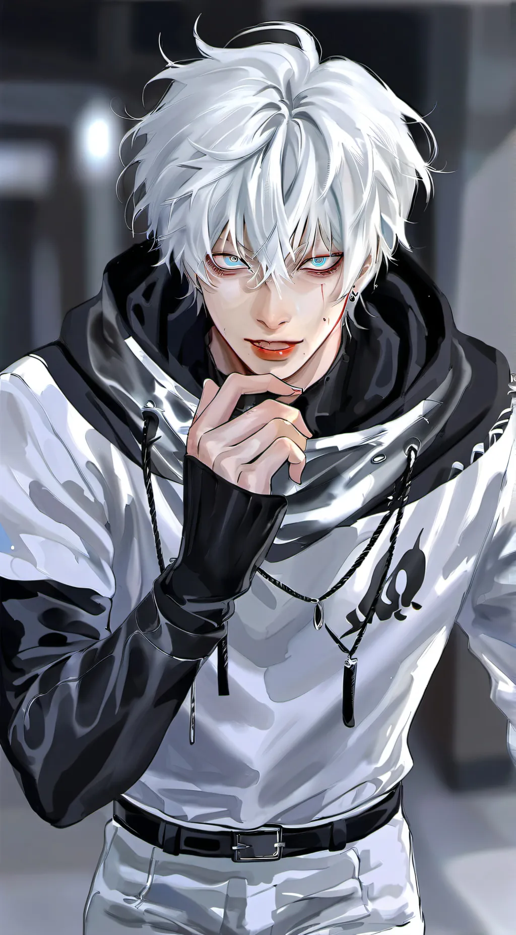 ai character: Gojo satoru  background