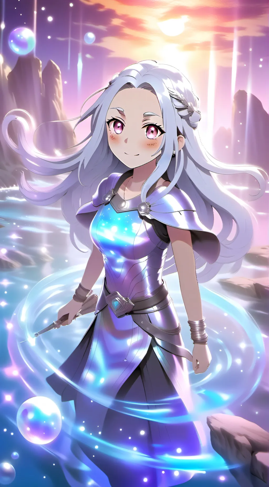ai character: eri's blacksmith  background