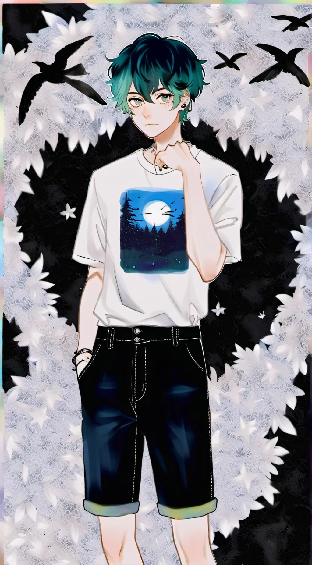 ai character: Luka  background