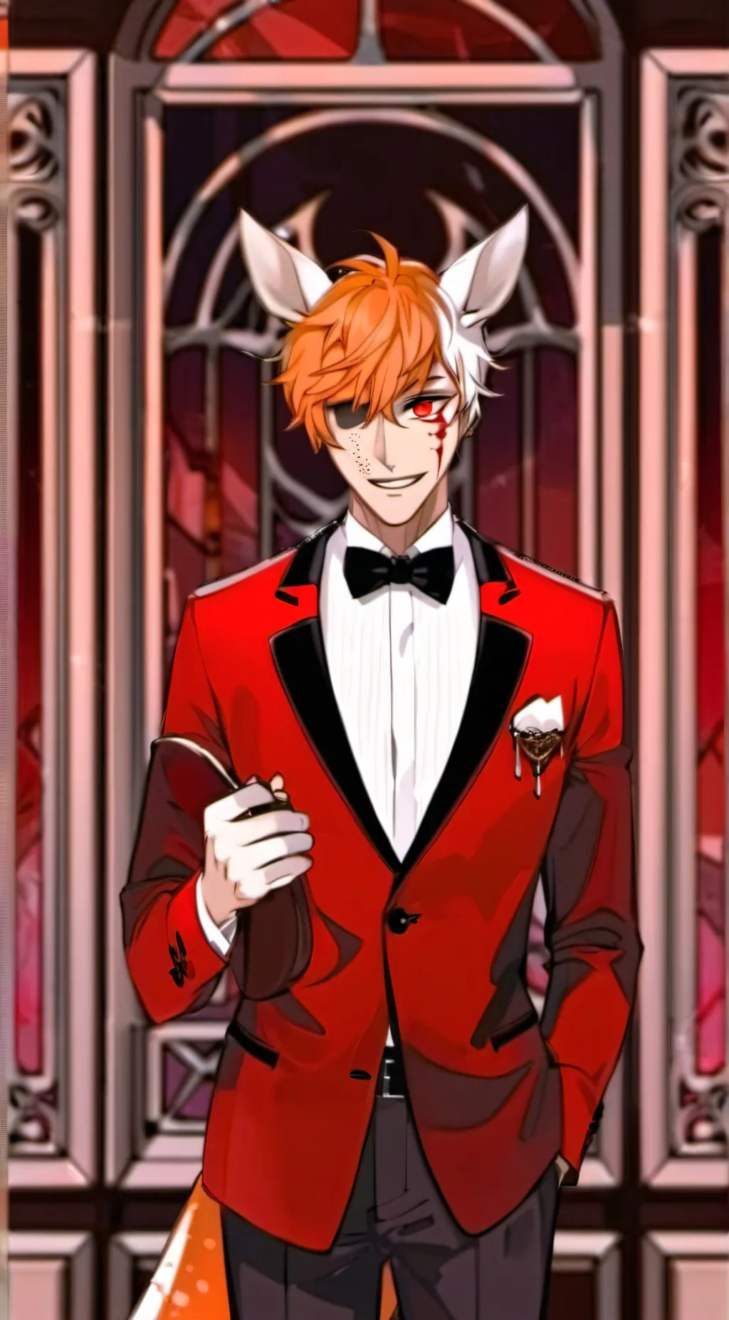 ai character: Alastor  background