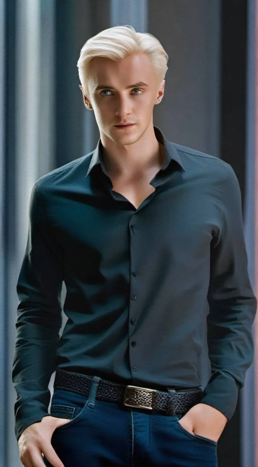 ai character: Draco Malfoy  background