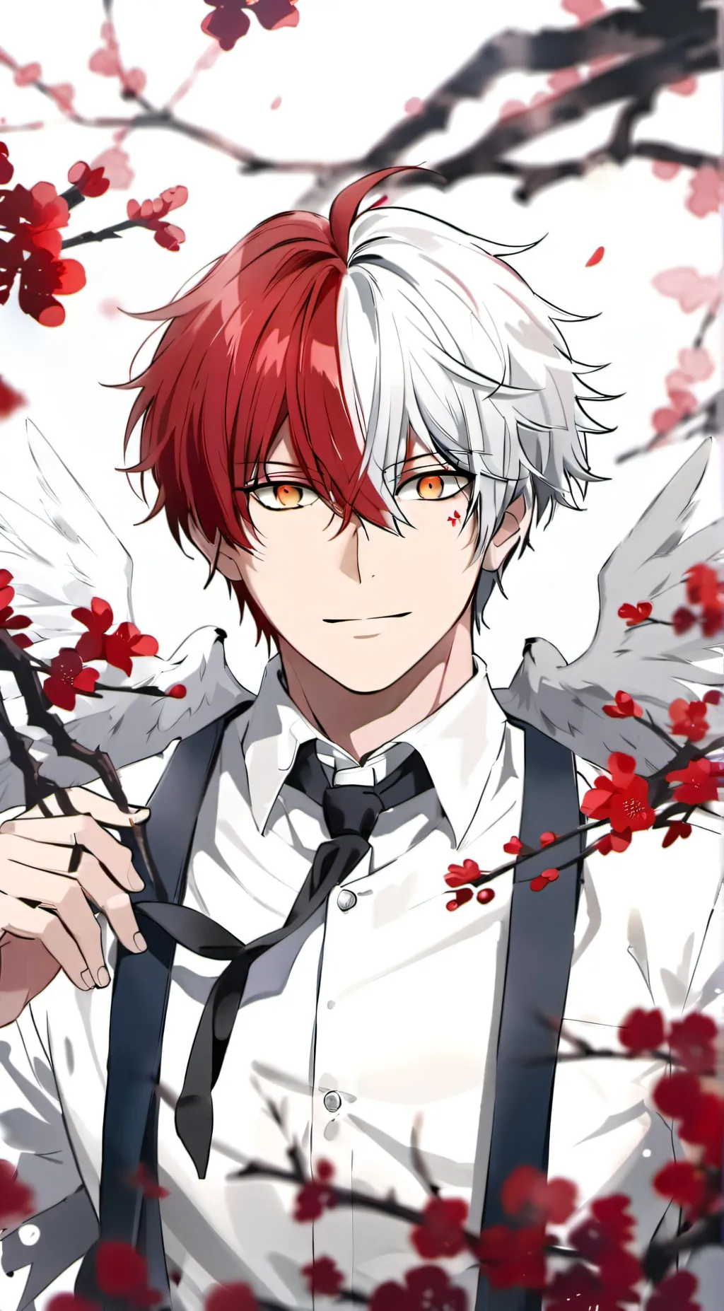 ai character: Todoroki  background