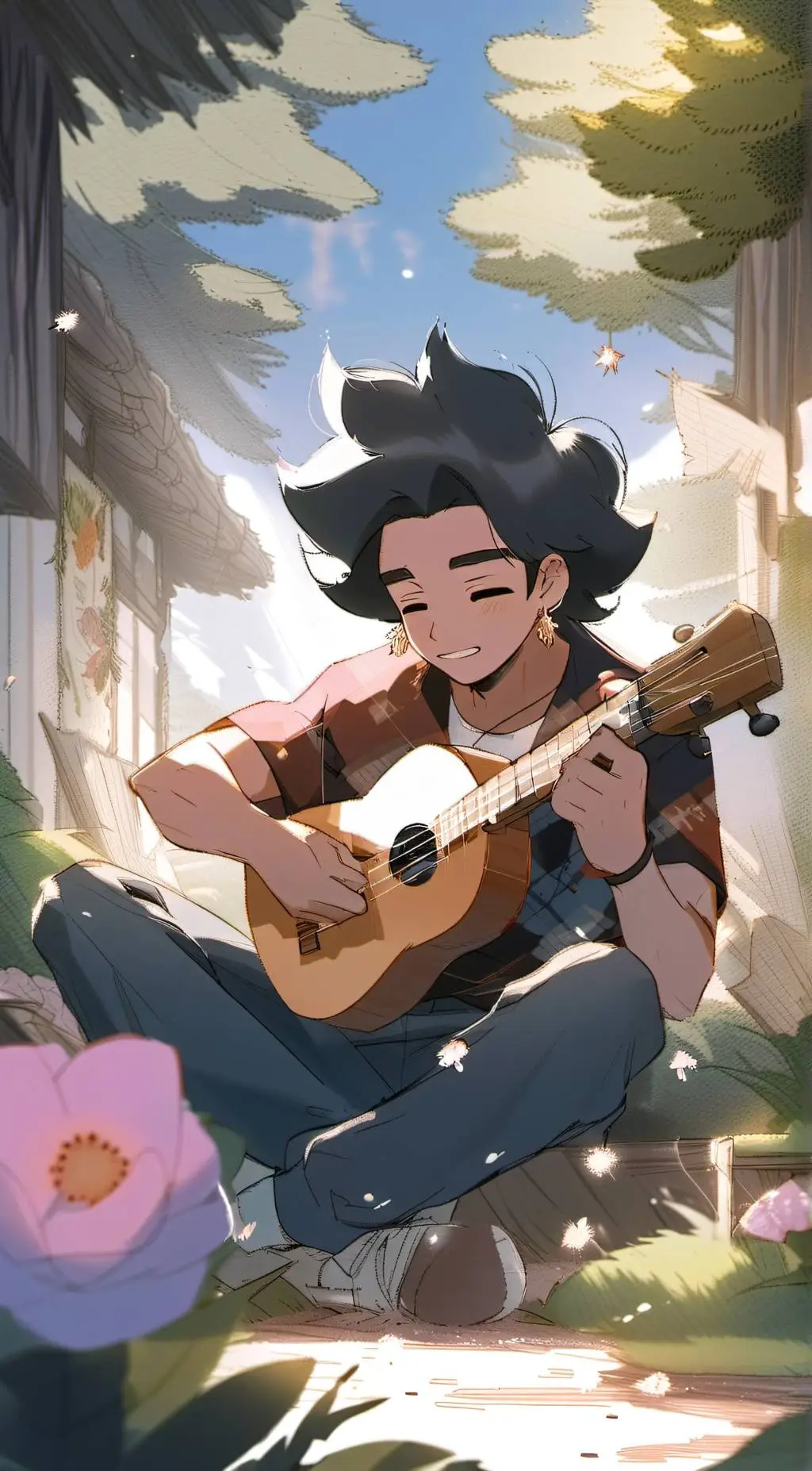 ai character: steven universe background