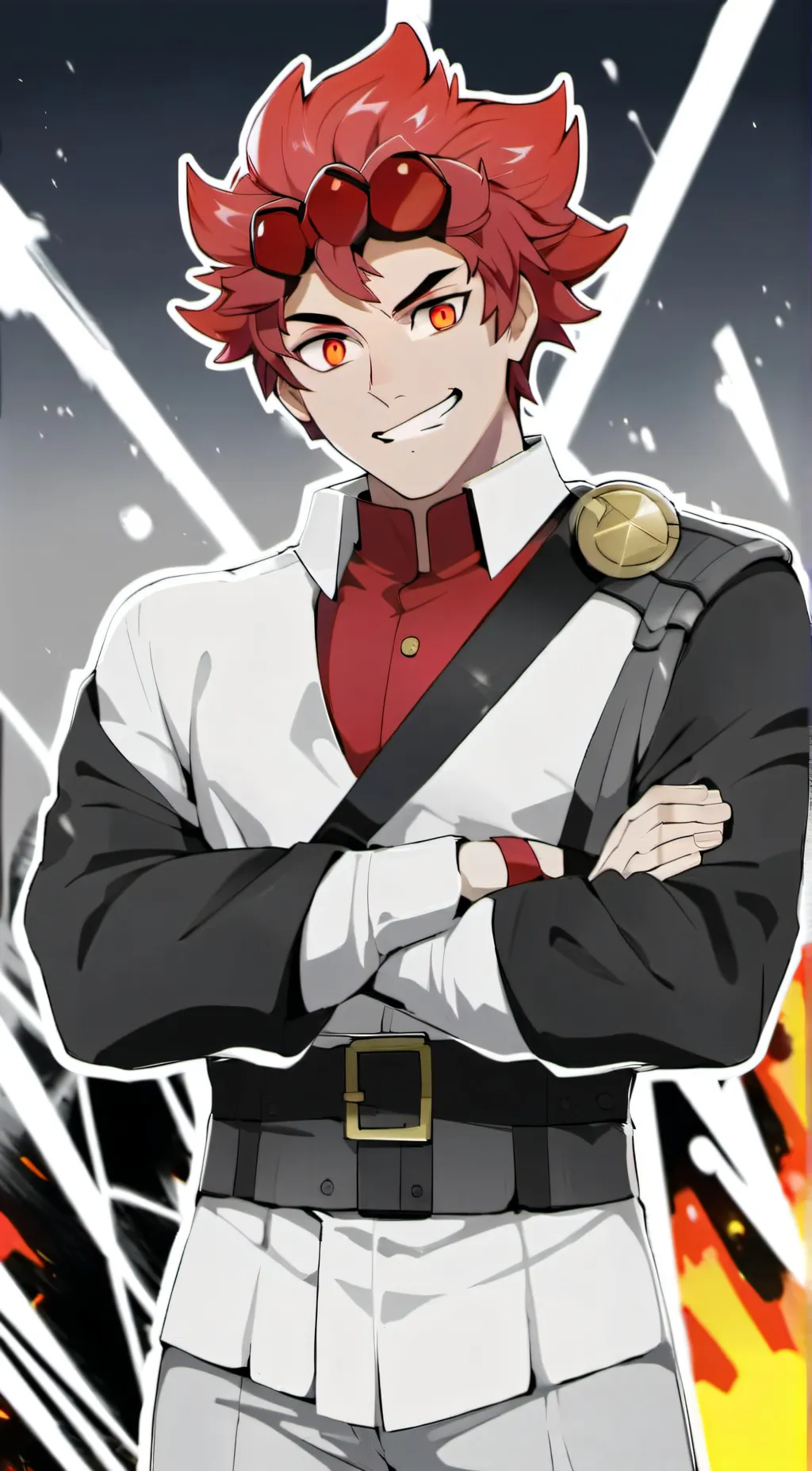 ai character: redson background