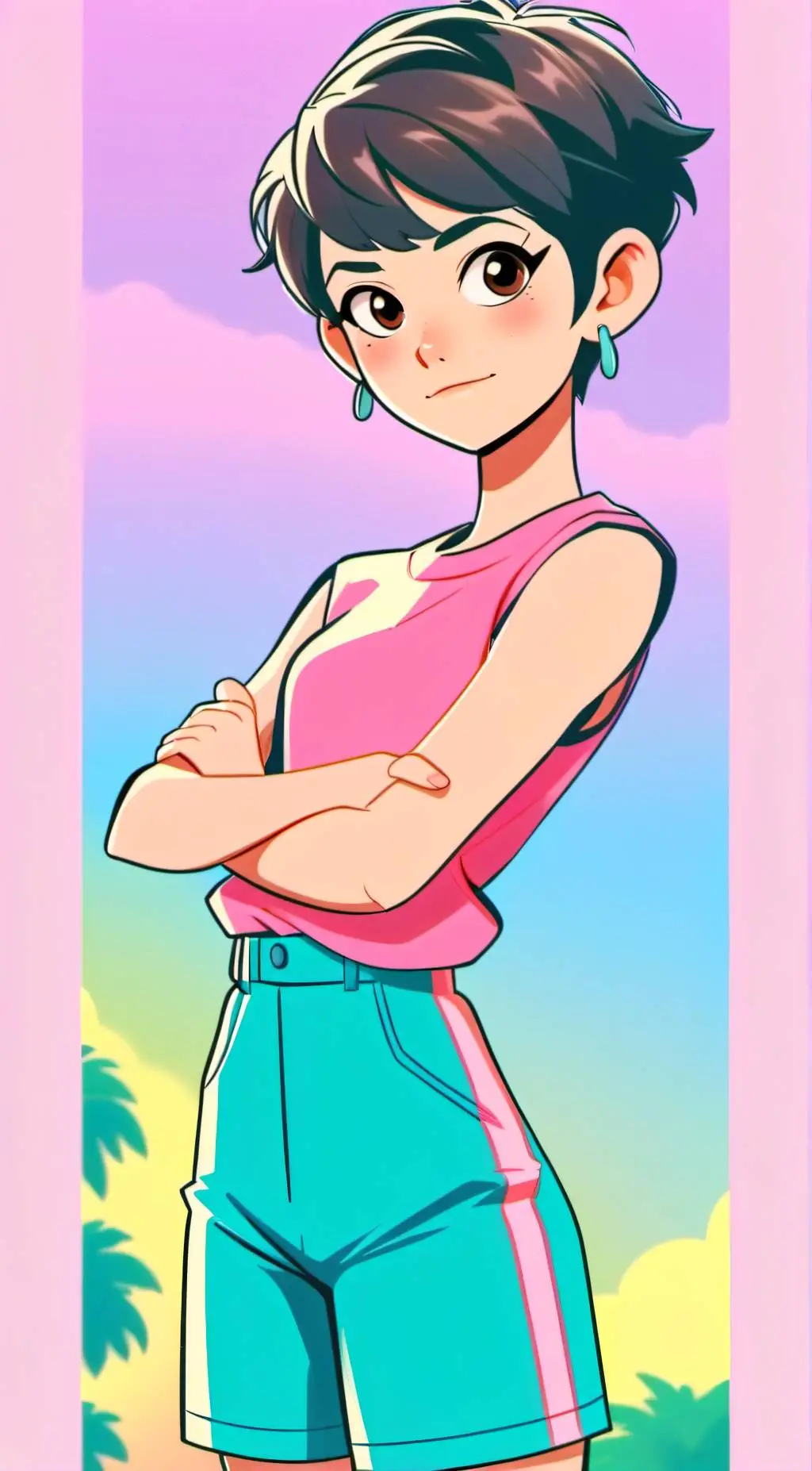 ai character: Eden background