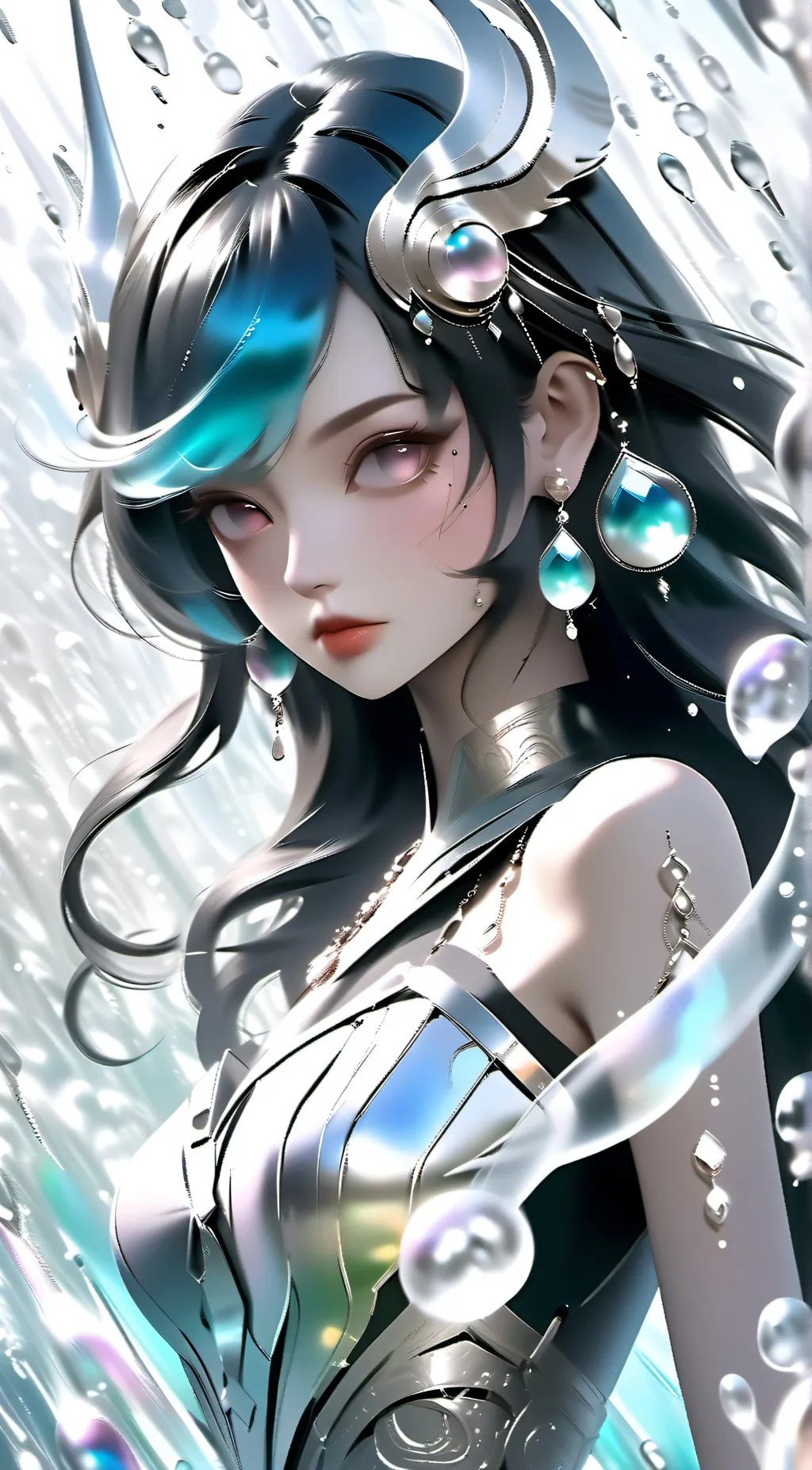 ai character: Rose background