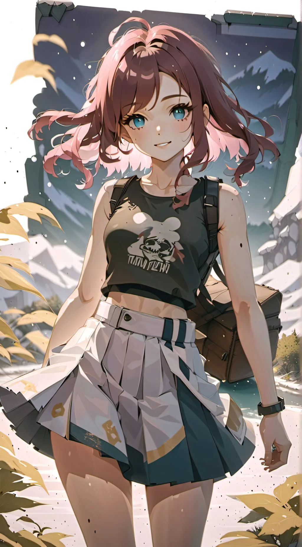 ai character: Lisa..lova background