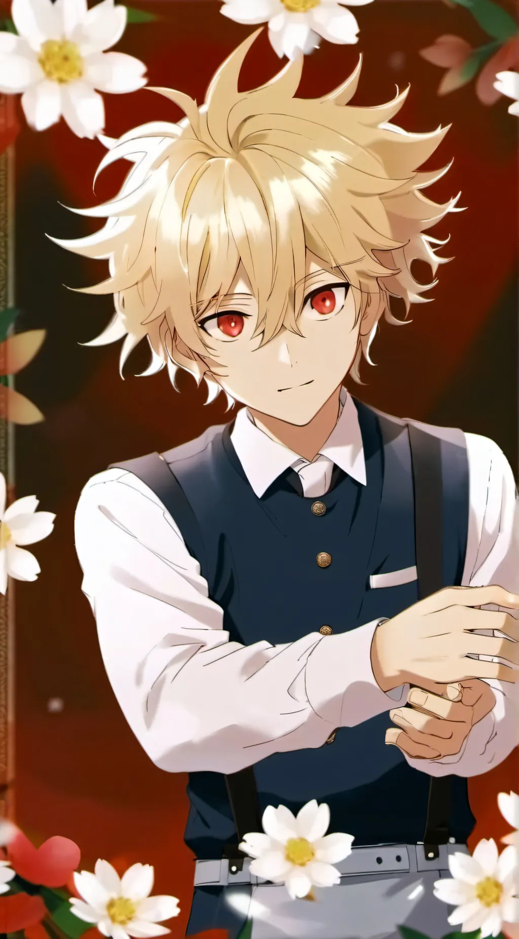 ai character: bakugo background