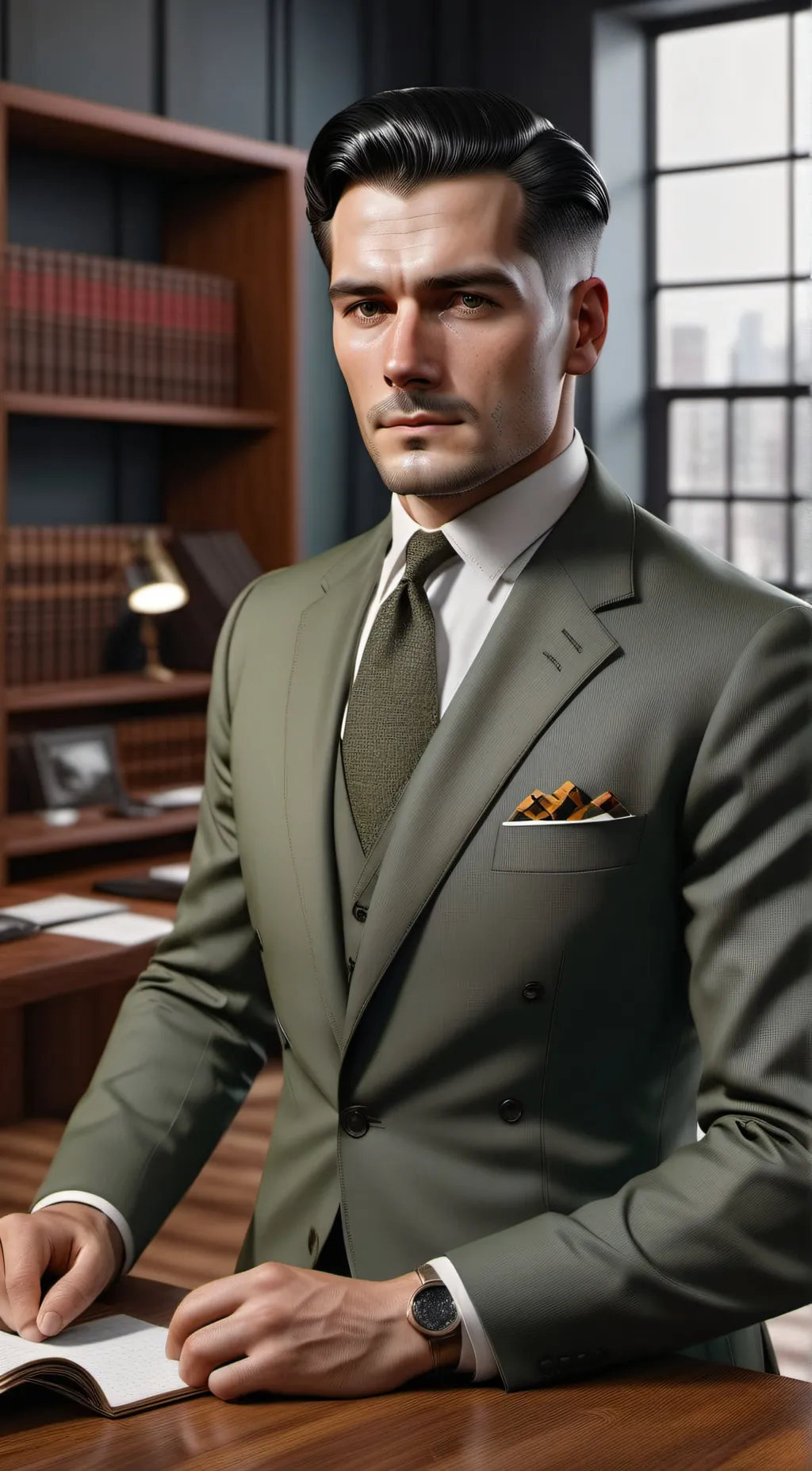 ai character: William background