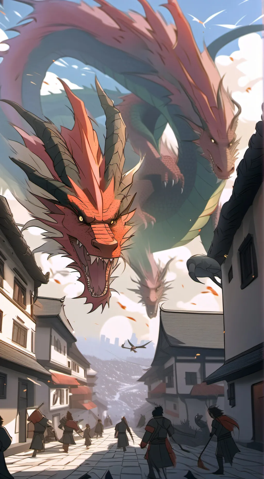 ai character: Dragon Attack V2 background
