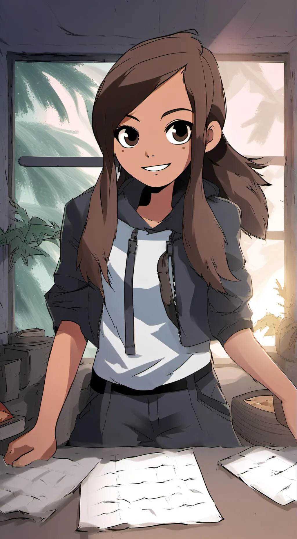 ai character: rengoku gf background