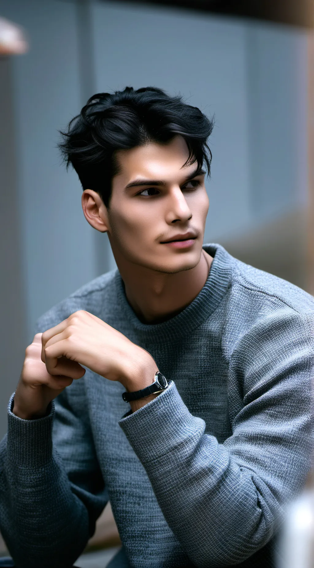 ai character: Mark background