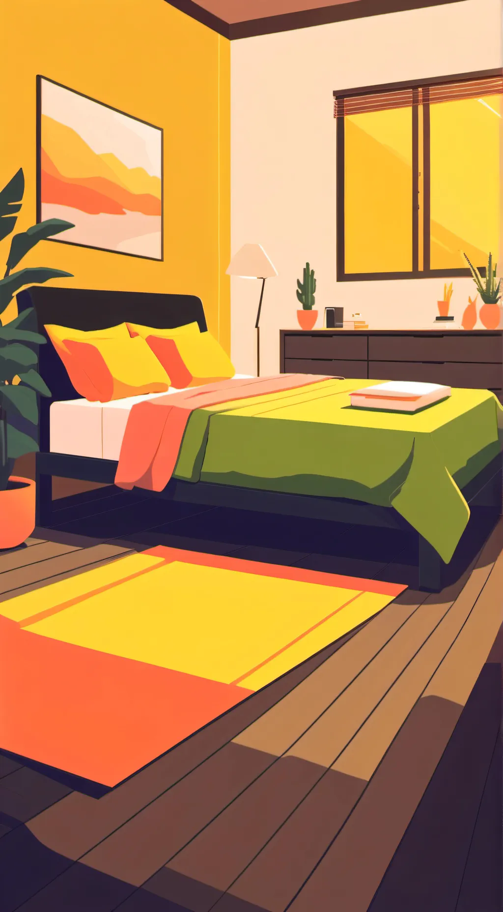 ai character: sleepover background