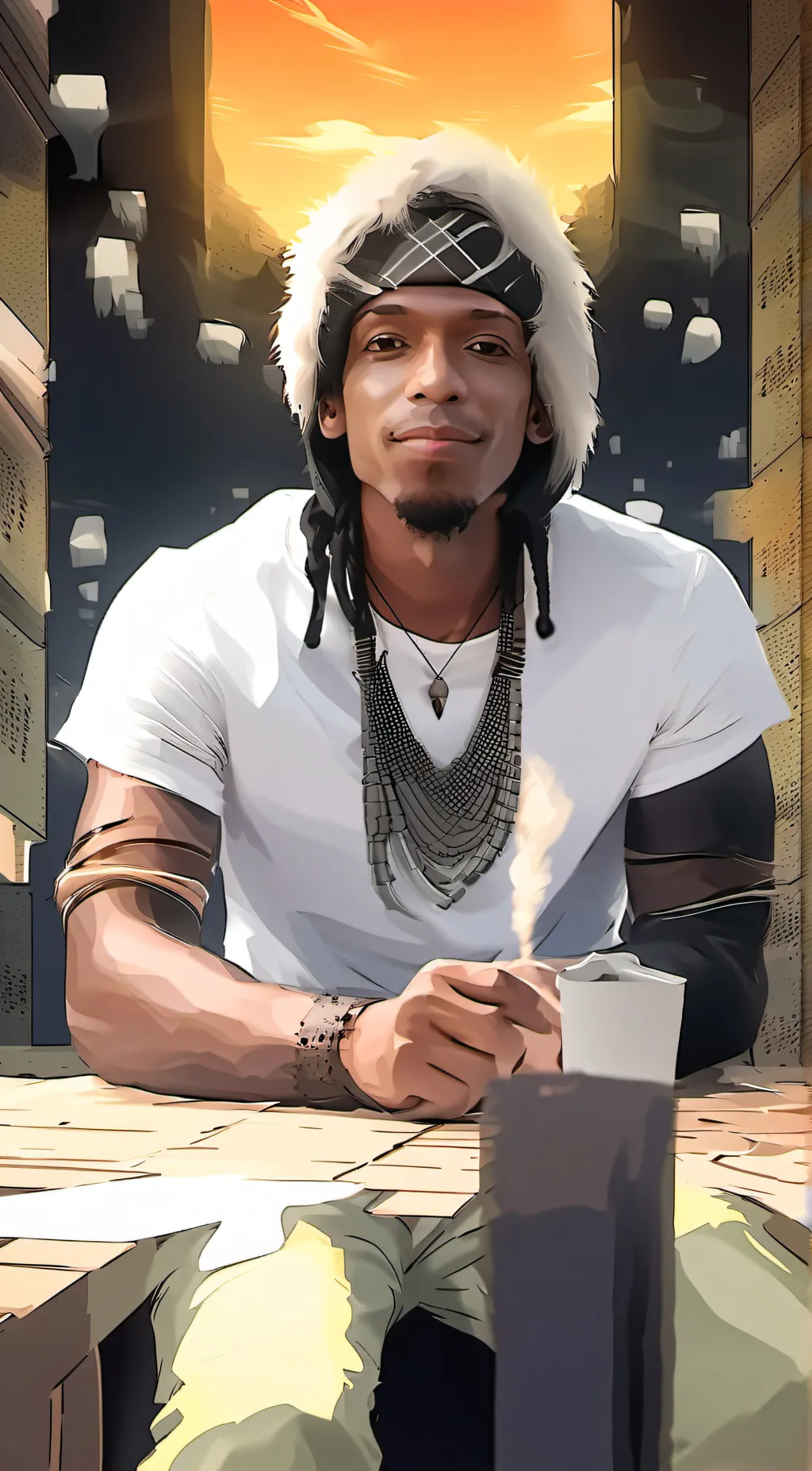 ai character: Jax background