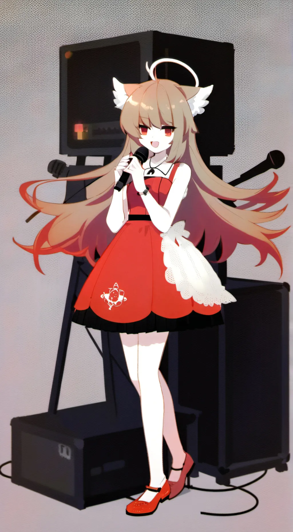 ai character: Sexy gf fnf  background