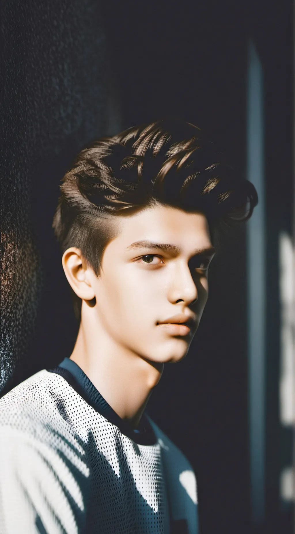 ai character: theo background