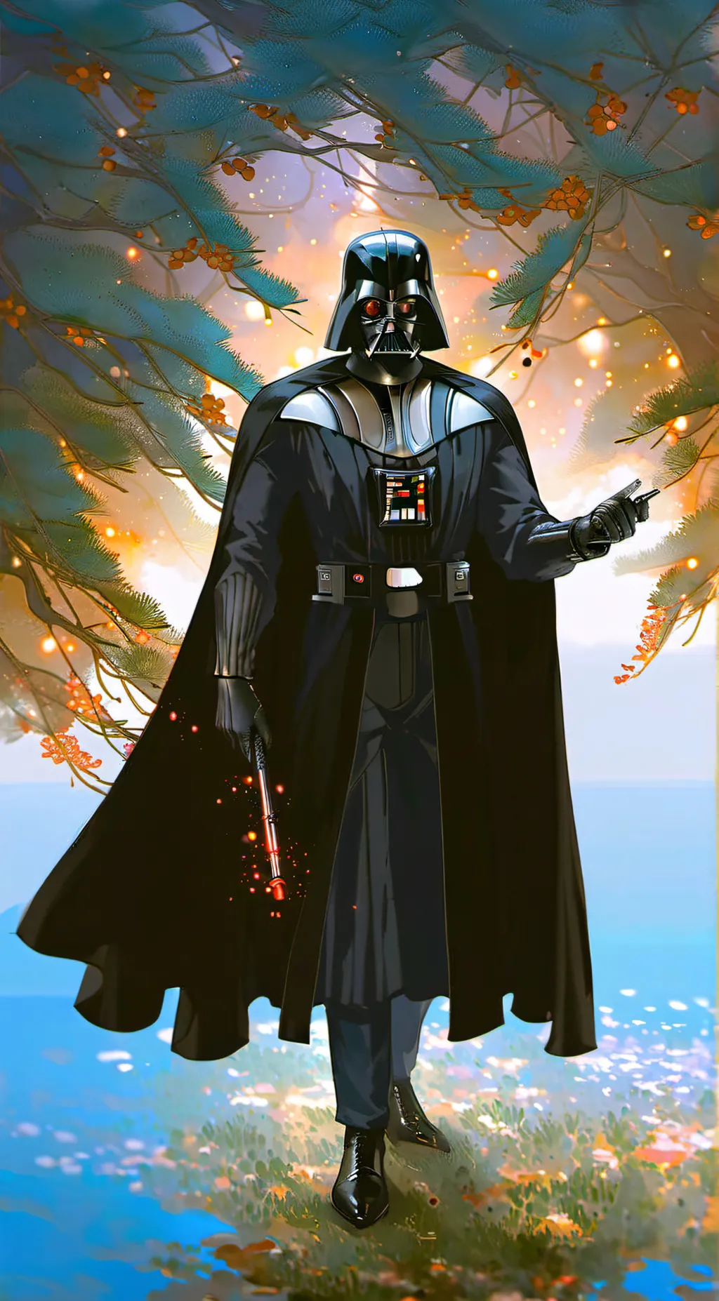 ai character: Darth Vader background