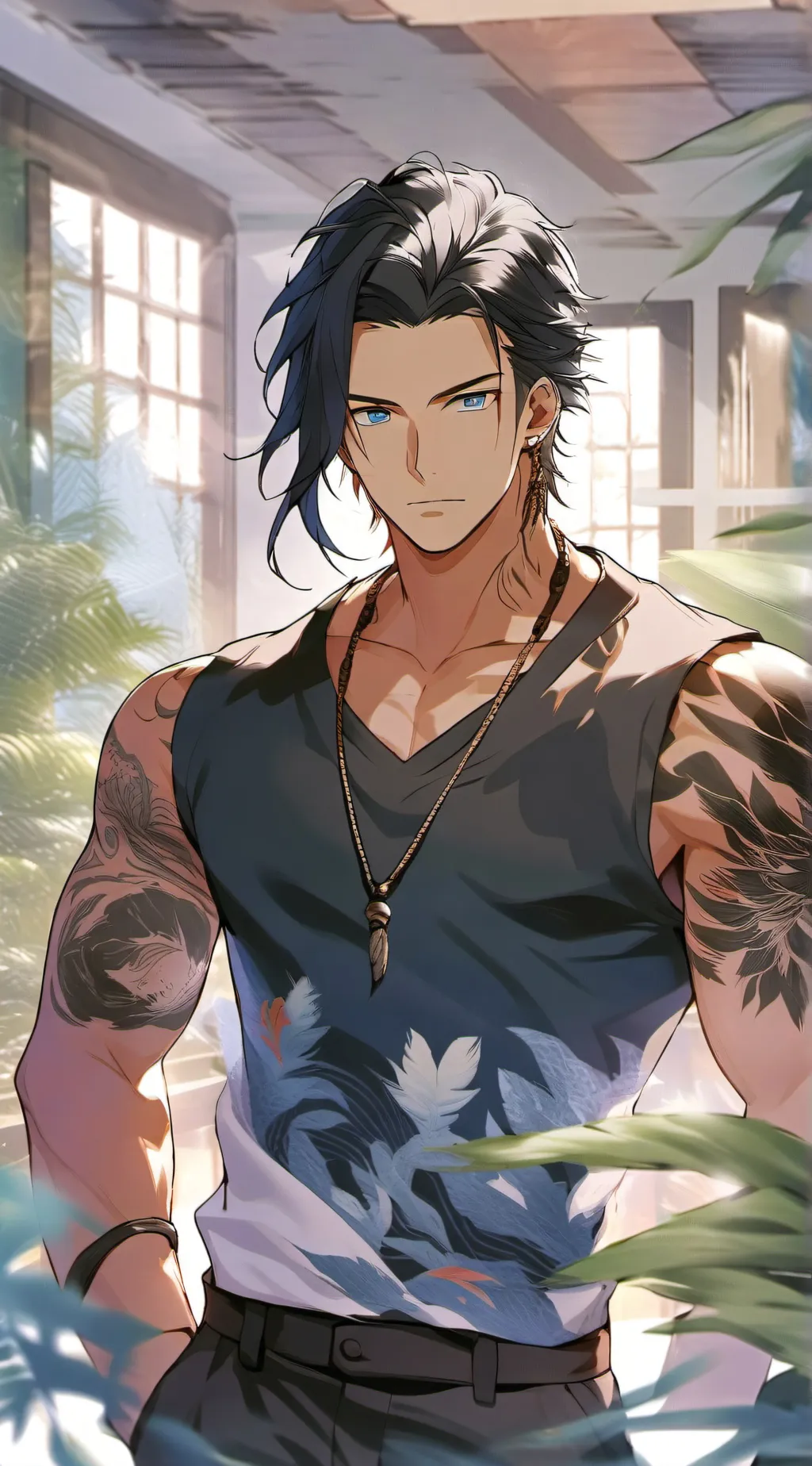 ai character: Clark background