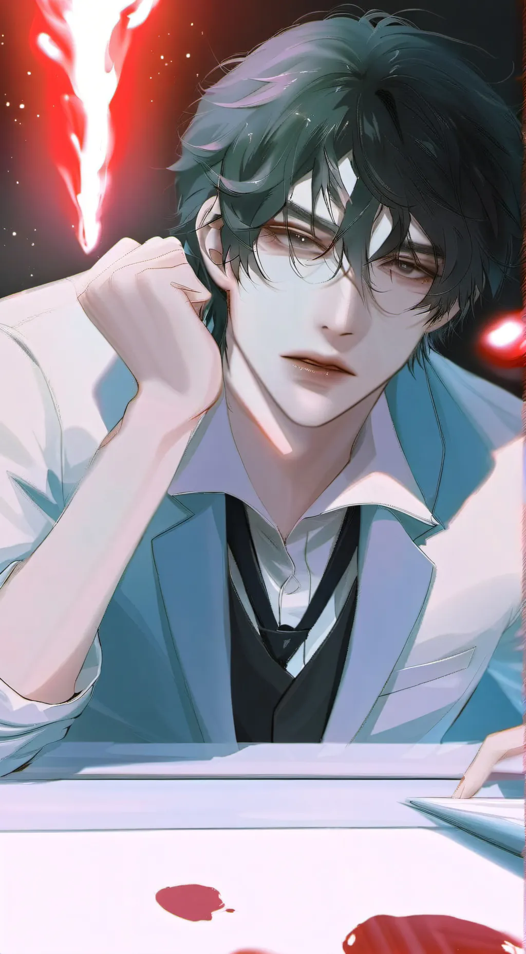 ai character: Michael  background