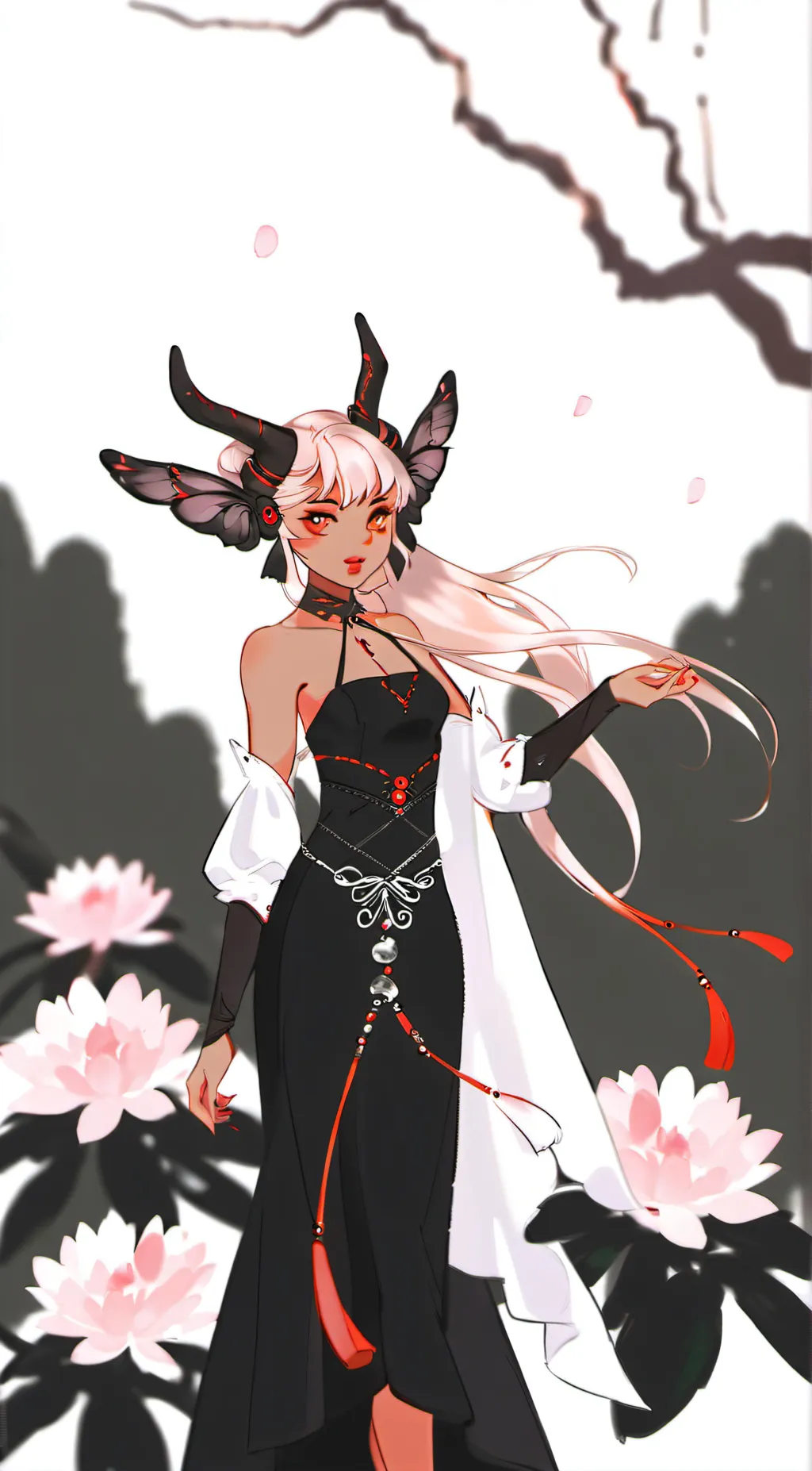 ai character: lilly  background
