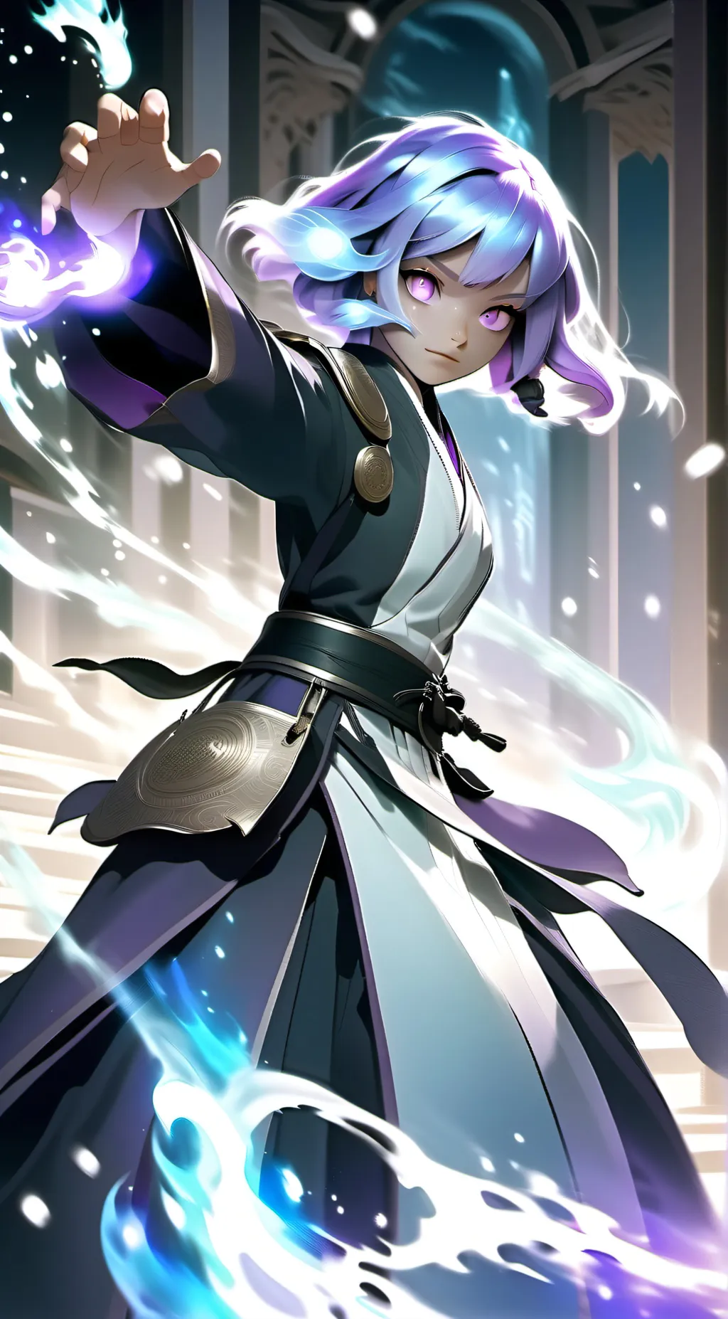 ai character: Victoria background
