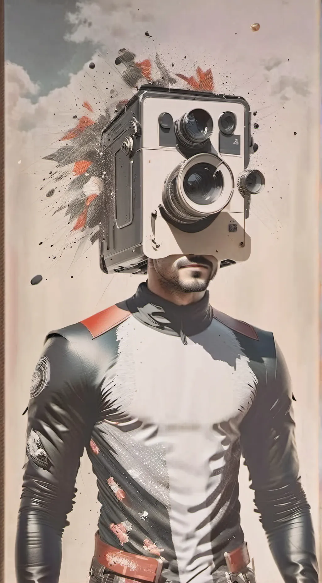 ai character: tvman background