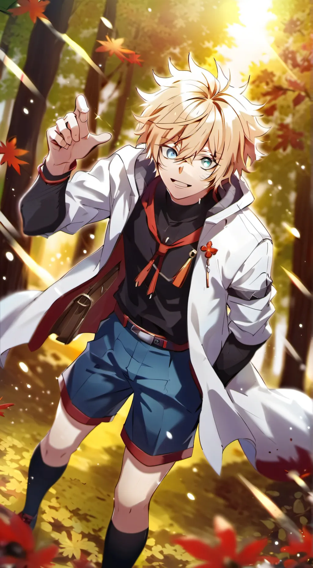 ai character: 😏bakugo☺️ background