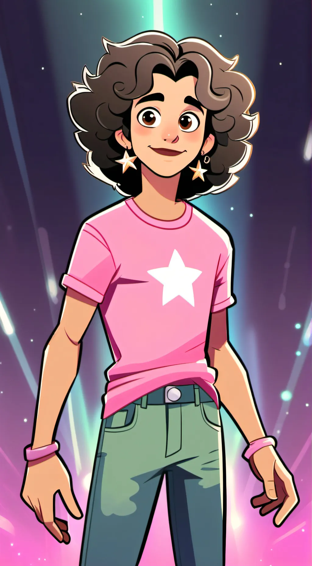 ai character: steven universe  background
