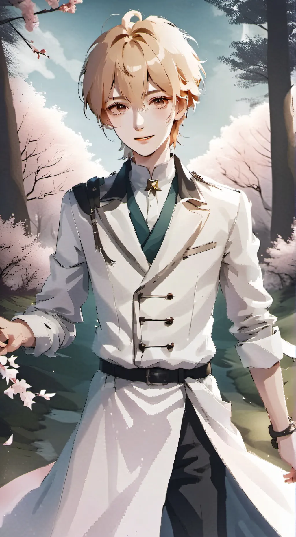 ai character: Prince Adrian  background