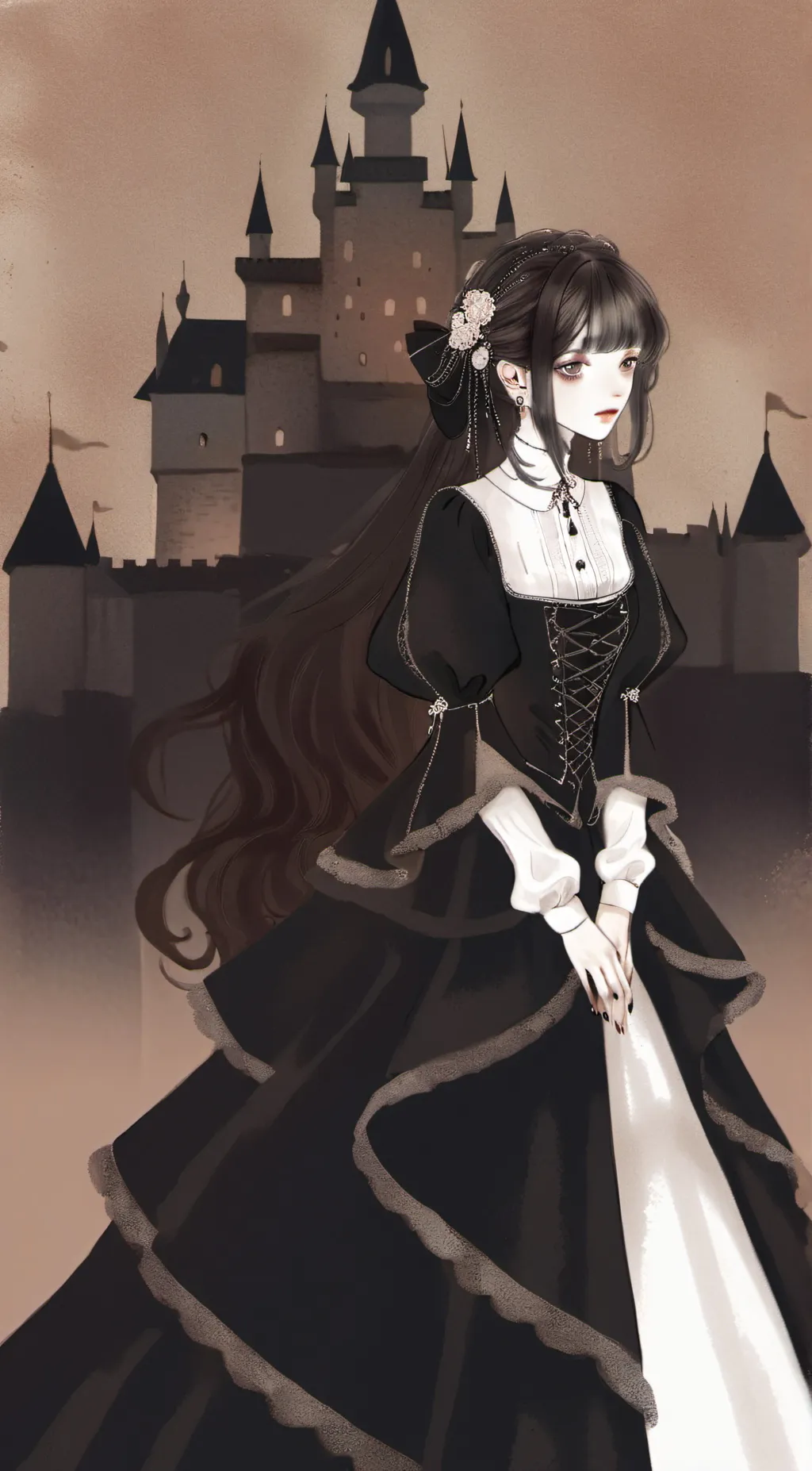 ai character: ur Country  background