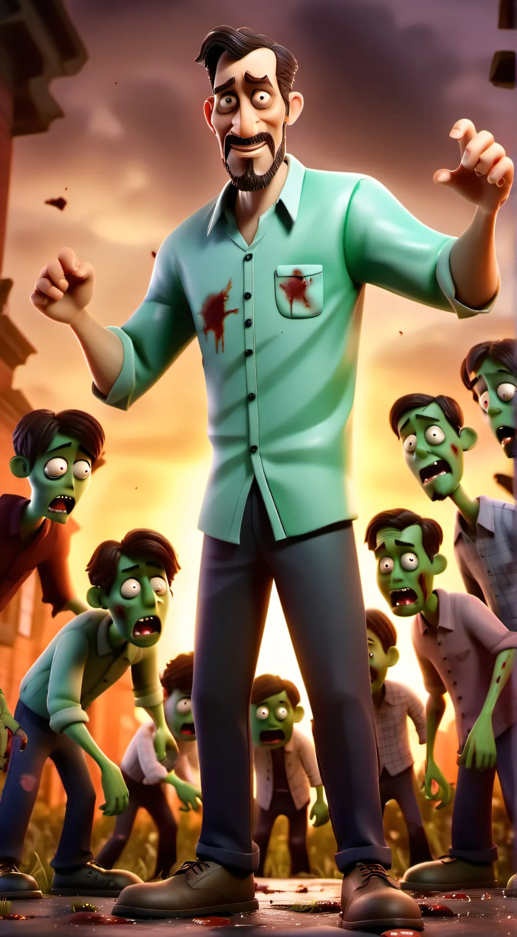 ai character: mr wig background