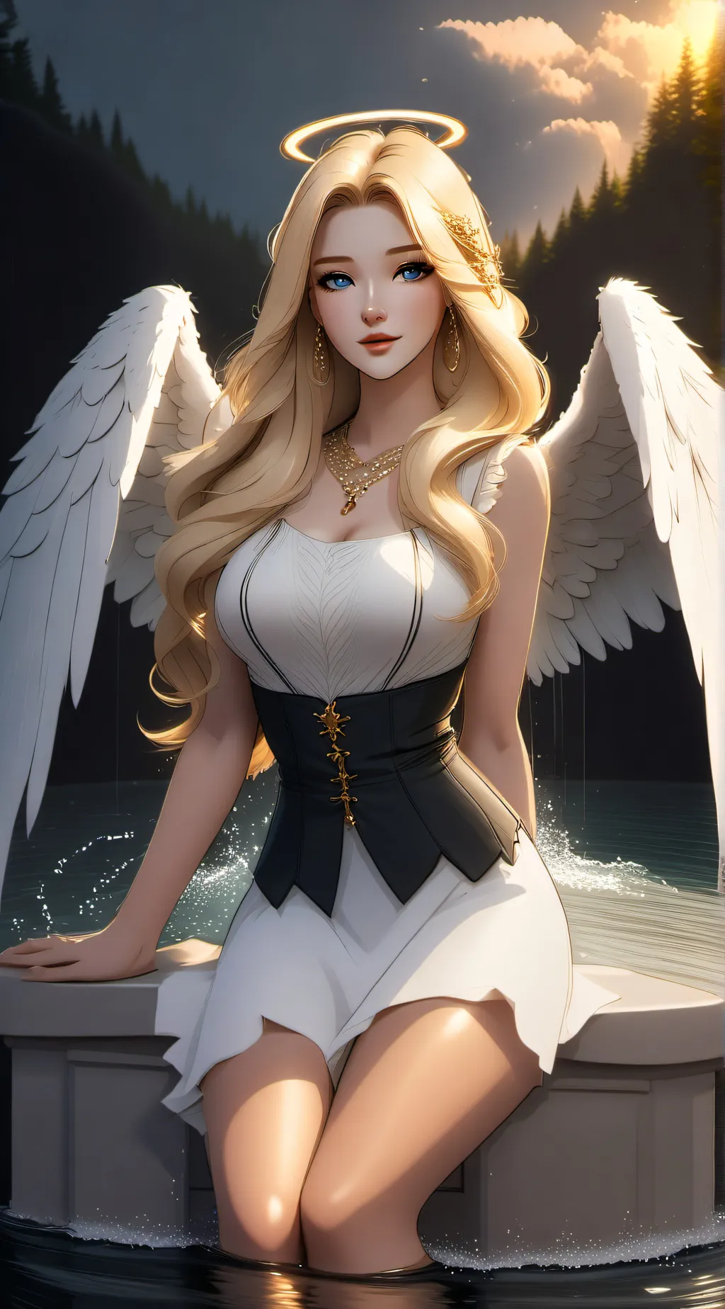 ai character: Eva background