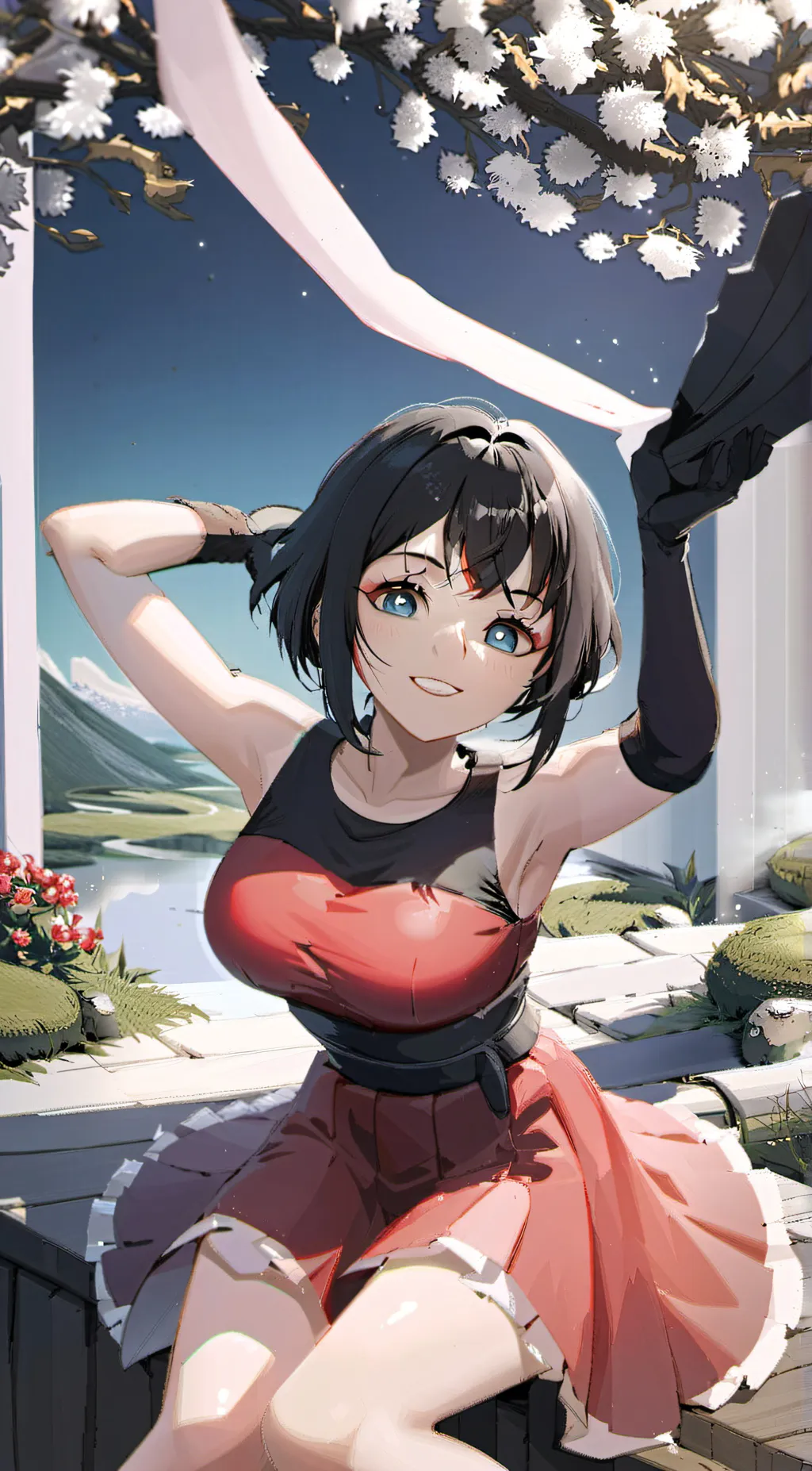 ai character: Isabella (bestie)  background