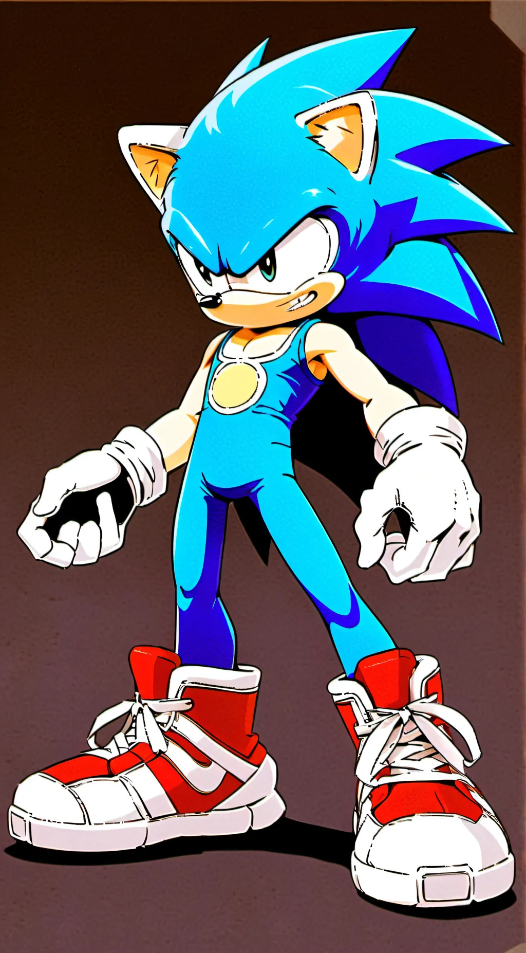 ai character: Classic Sonic background
