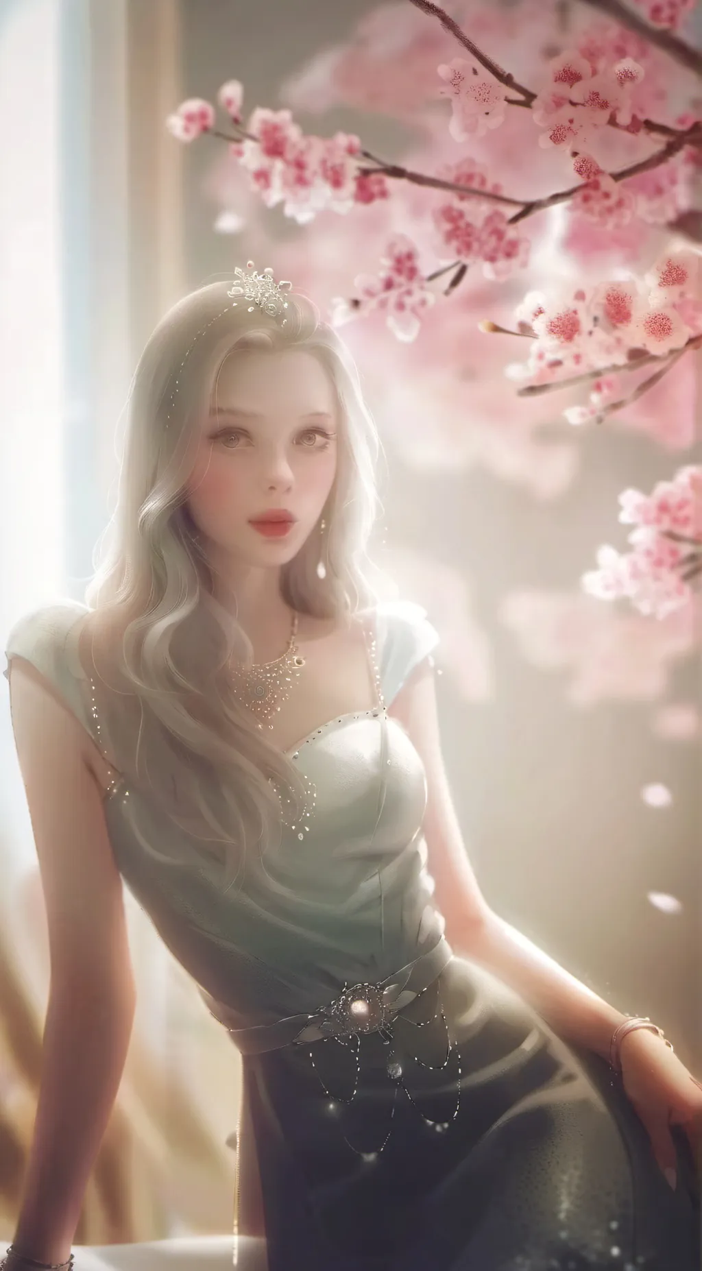 ai character: Grace background