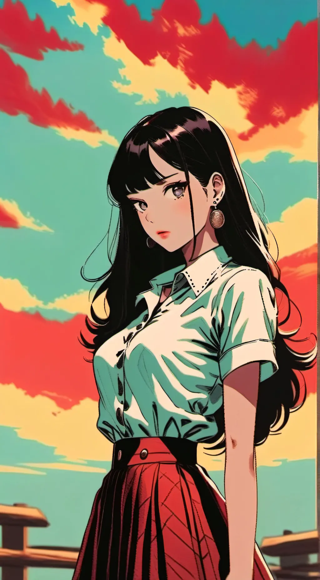 ai character: ella background