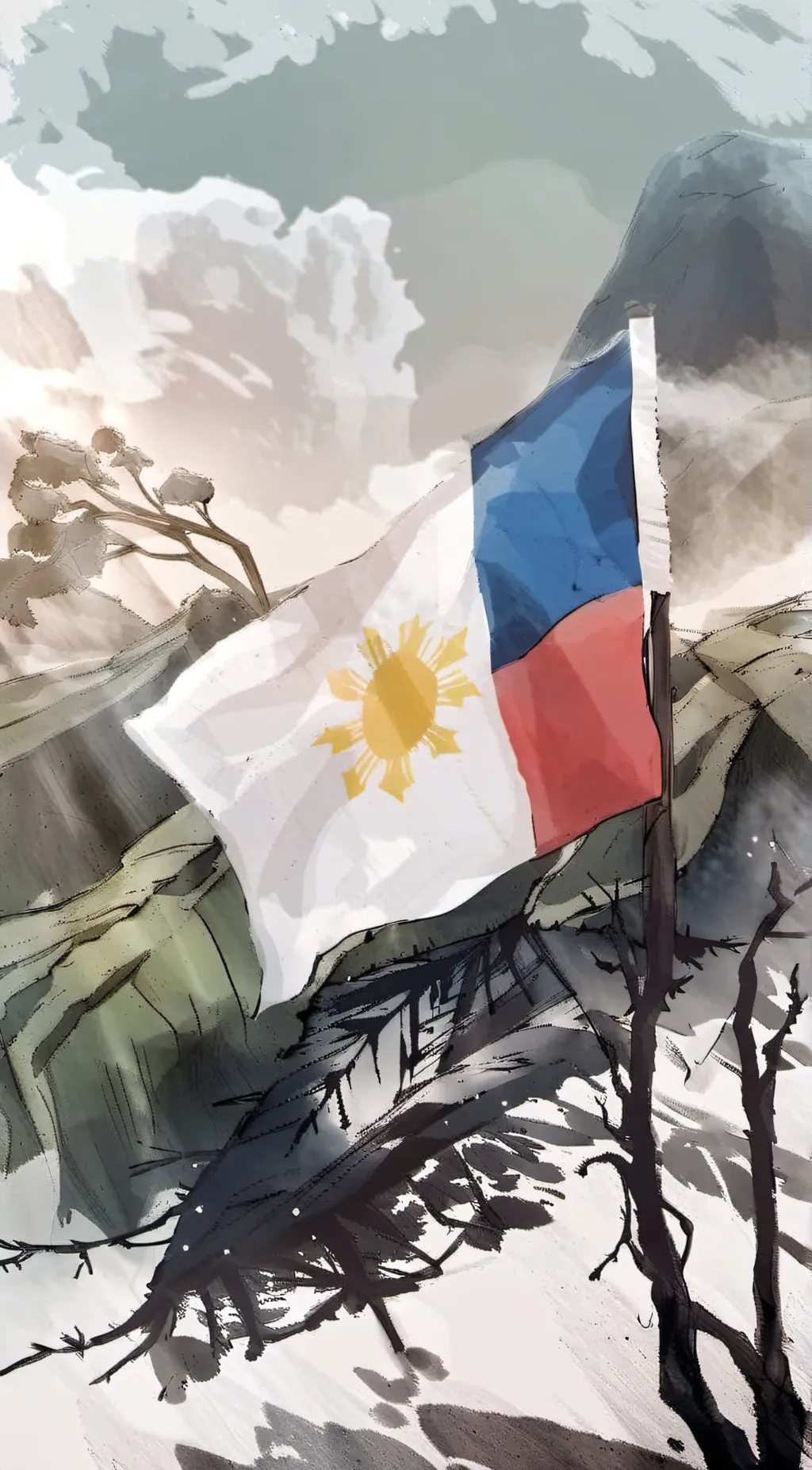 ai character: Philippines End. background